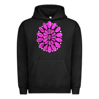 Pigment Black pink gemstone Urban Hoodie - RanaPortraitStore