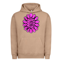 Pigment Burro pink gemstone Urban Hoodie - RanaPortraitStore