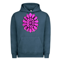 Pigment Midnight Navy pink gemstone Urban Hoodie - RanaPortraitStore