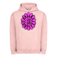 Pigment Salmon pink gemstone Urban Hoodie - RanaPortraitStore