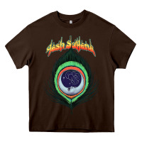 Chocolate Brown tash sultana müsïc Heavy Core Tee - linhVisuals