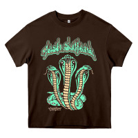 Chocolate Brown tash sultana müsïc Heavy Core Tee - linhVisuals