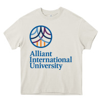 Cream alliant international university Heavy Core Tee - linhVisuals