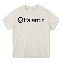 Cream Palantir Heavy Core Tee - linhVisuals