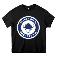 Black shaker basket ball Heavy Core Tee - linhVisuals