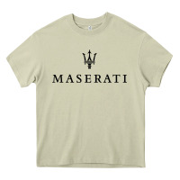 Simple White Trident Symbol Essential Heavy Core Tee | Teevron