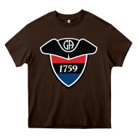 Chocolate Brown germantown academy Heavy Core Tee - linhVisuals