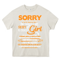 Cream birthday t  shirt sorry i'm already taken by sexy crazy girl october b Heavy Core Tee - linhVisuals