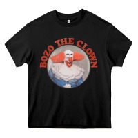 Black bozo the clown vintage style faded design ,  bozo Heavy Core Tee - linhVisuals
