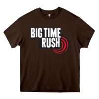 Chocolate Brown #big #time #rush Heavy Core Tee - linhVisuals