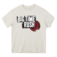 Cream #big #time #rush Heavy Core Tee - linhVisuals