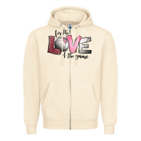 Sandshell for the love of the game volleyball Zipper Hoodie - Jasminsmagicworld