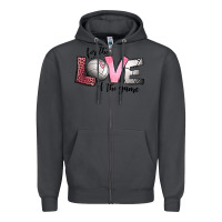 Smoke for the love of the game volleyball Zipper Hoodie - Jasminsmagicworld