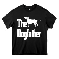 Black the dogfather Heavy Core Tee - linhVisuals