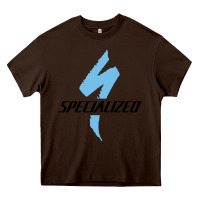 Chocolate Brown Specialized Bikes Bicycle Heavy Core Tee - linhVisuals