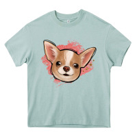 Arona chihuahua pink glitter Heavy Core Tee - Jasminsmagicworld