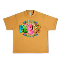 Peanut Butter Chillin Peeps With My Urban Heavy Tee - CowhideDigitalArt