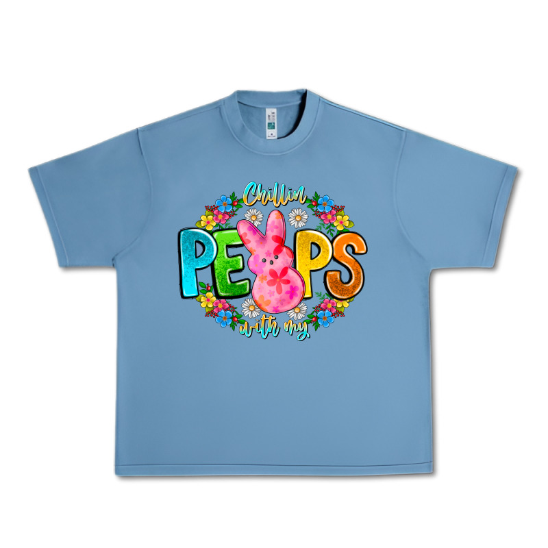 Chillin Peeps With My Urban Heavy Tee by CowhideDigitalArt | Teevron