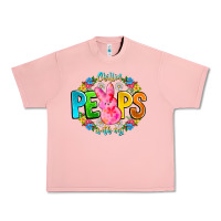 Salmon Chillin Peeps With My Urban Heavy Tee - CowhideDigitalArt