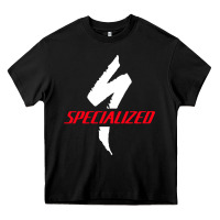 Black Specialized Bikes Bicycle Heavy Core Tee - linhVisuals
