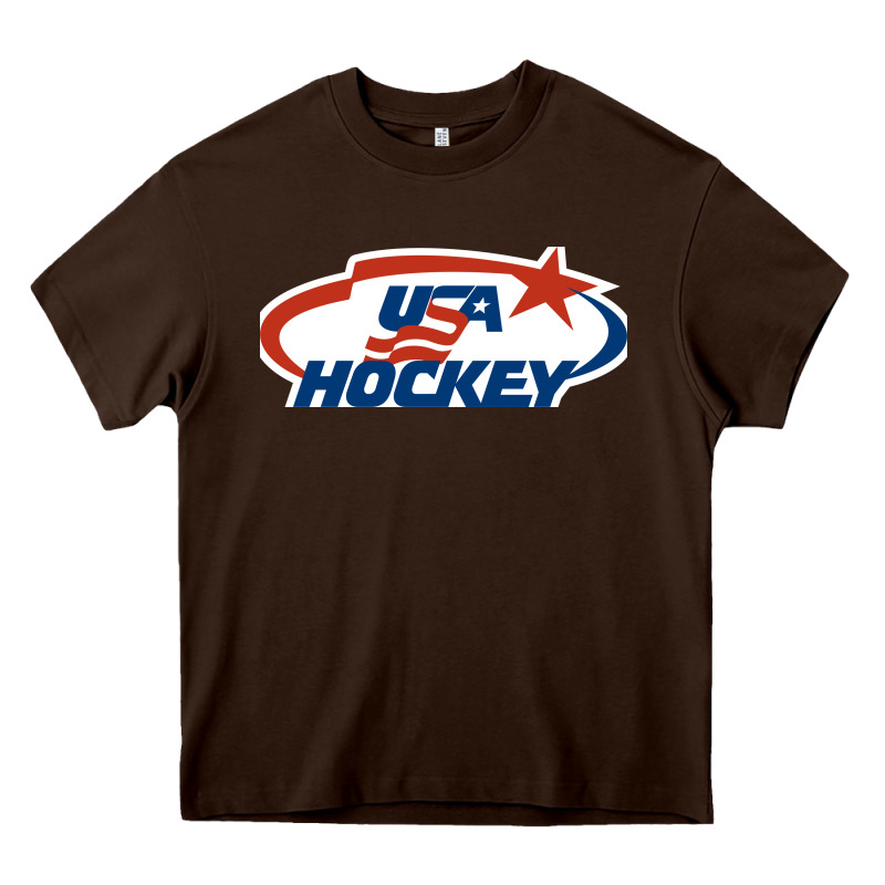 Usa Hockey Heavy Core Tee by linhVisuals | Teevron