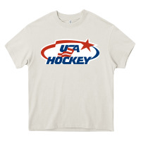 Cream usa hockey Heavy Core Tee - linhVisuals