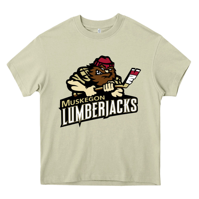 Muskegon Lumberjacks Dc143c Heavy Core Tee by linhVisuals | Teevron