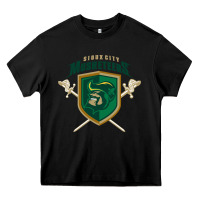Black sioux city musketeers Heavy Core Tee - linhVisuals