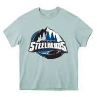 Arona idaho steelheads mountain Heavy Core Tee - linhVisuals