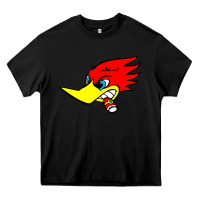 Black woody woodpecker tshirt Heavy Core Tee - linhVisuals