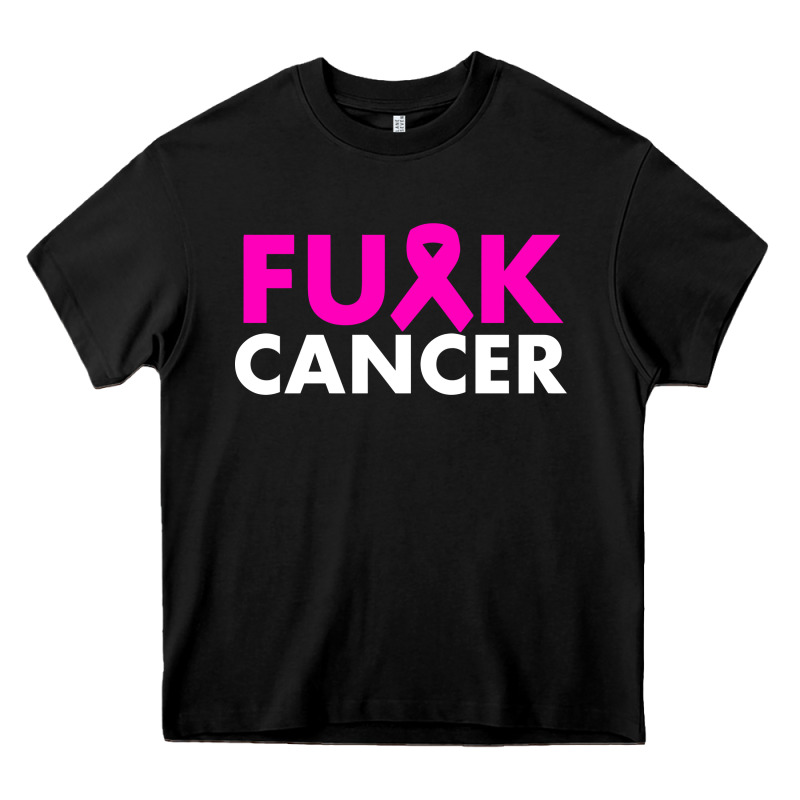 Fck Cancer Heavy Core Tee by linhVisuals | Teevron