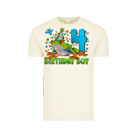 Vintage Arctic birthday boy frog age 4 Vintage Tee - LillyAllenDesigns
