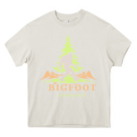 Cream bigfoot t  shirt bigfoot take me away t  shirt Heavy Core Tee - linhVisuals