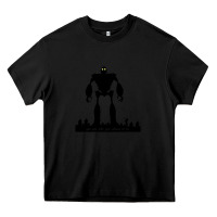 Black iron giant Heavy Core Tee - linhVisuals