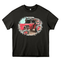 Asphalt tractor t  shirt tractor t  shirt Heavy Core Tee - linhVisuals