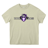 Mossy holy cross crusaders Heavy Core Tee - linhVisuals