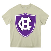 Mossy holy cross crusaders Heavy Core Tee - linhVisuals