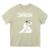 Mossy samurai jack Heavy Core Tee - linhVisuals