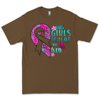 Cacao This Girls Fought and Won Cancer Premium Tee - BundleAndBundleShop