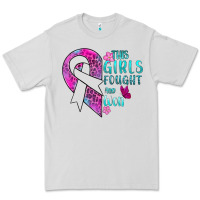 This Girls Fought And Won Cancer Premium Tee | Teevron