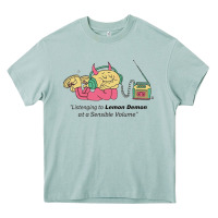 Arona listening to lemon demon Heavy Core Tee - linhVisuals