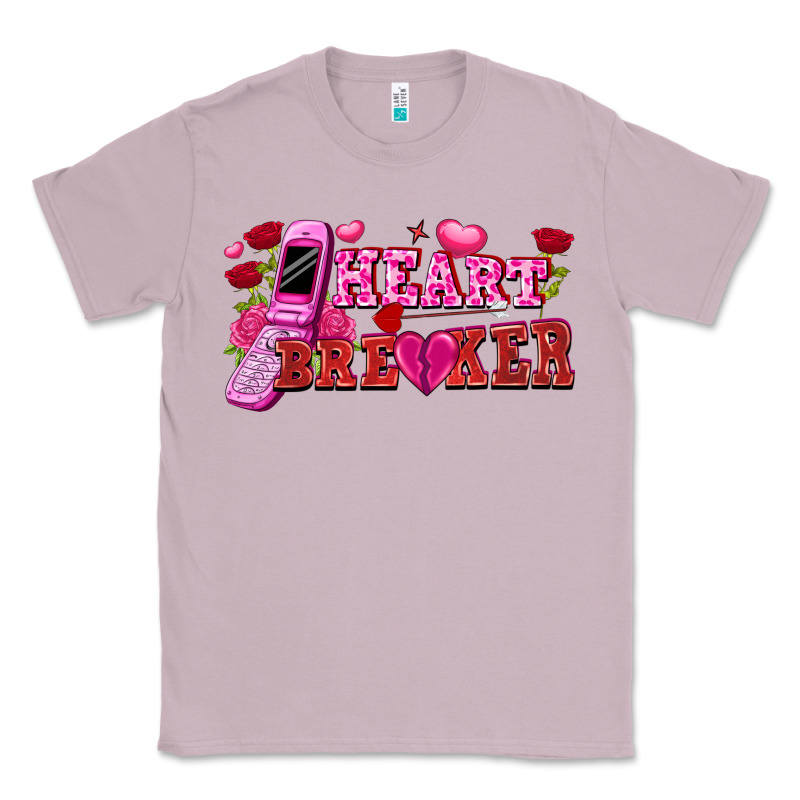 Heart Breaker Valentine's Day Classic Tee by FaDigitalArtStudio | Teevron