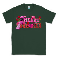 Sports Green Heart breaker Valentine's Day Classic Tee - FaDigitalArtStudio