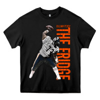 Black william perry spike Heavy Core Tee - linhVisuals