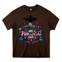Chocolate Brown parliament funkadelic and george clinton müsïc Heavy Core Tee - linhVisuals