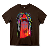 Chocolate Brown george clinton and parliament funkadelic müsïc Heavy Core Tee - linhVisuals