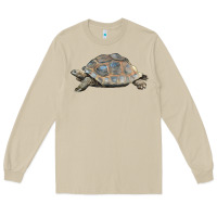 Mushroom Tortoise Illustrations Long Sleeve Tee - LillyAllenDesigns