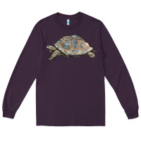 Plum Tortoise Illustrations Long Sleeve Tee - LillyAllenDesigns