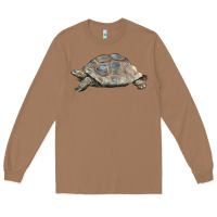 Toasted Coconut Tortoise Illustrations Long Sleeve Tee - LillyAllenDesigns