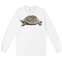White Tortoise Illustrations Long Sleeve Tee - LillyAllenDesigns